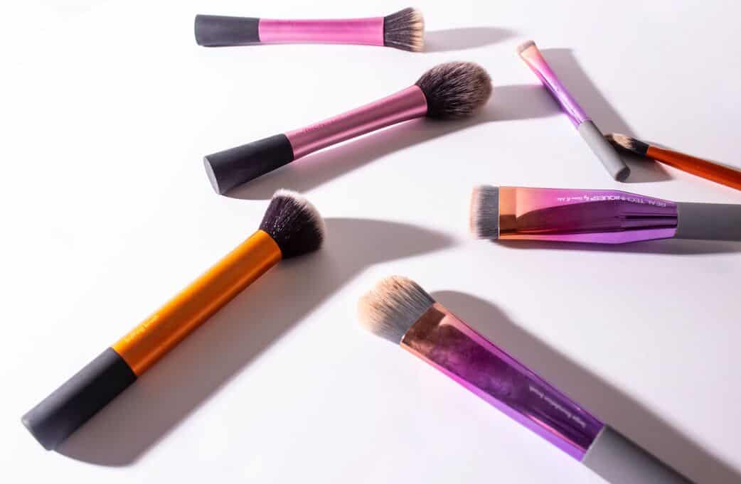 dirty makeup brushes