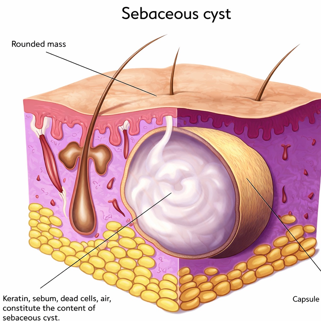 sebaceous cysts