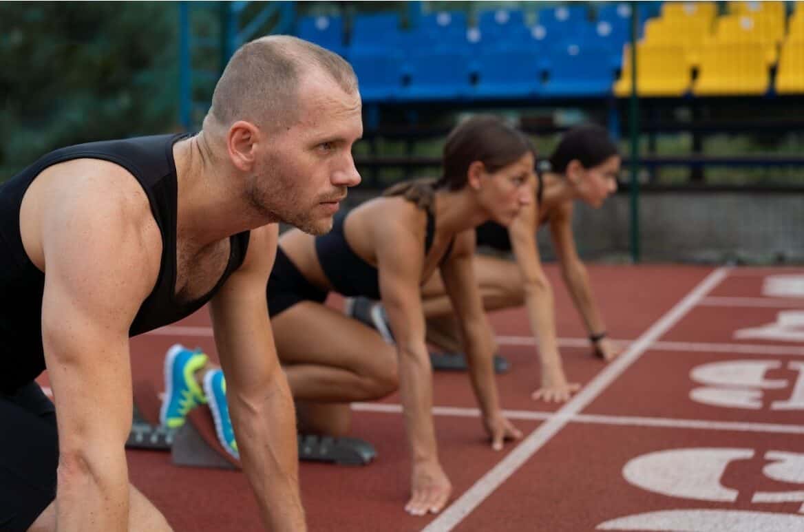 Hair thinning on athletes