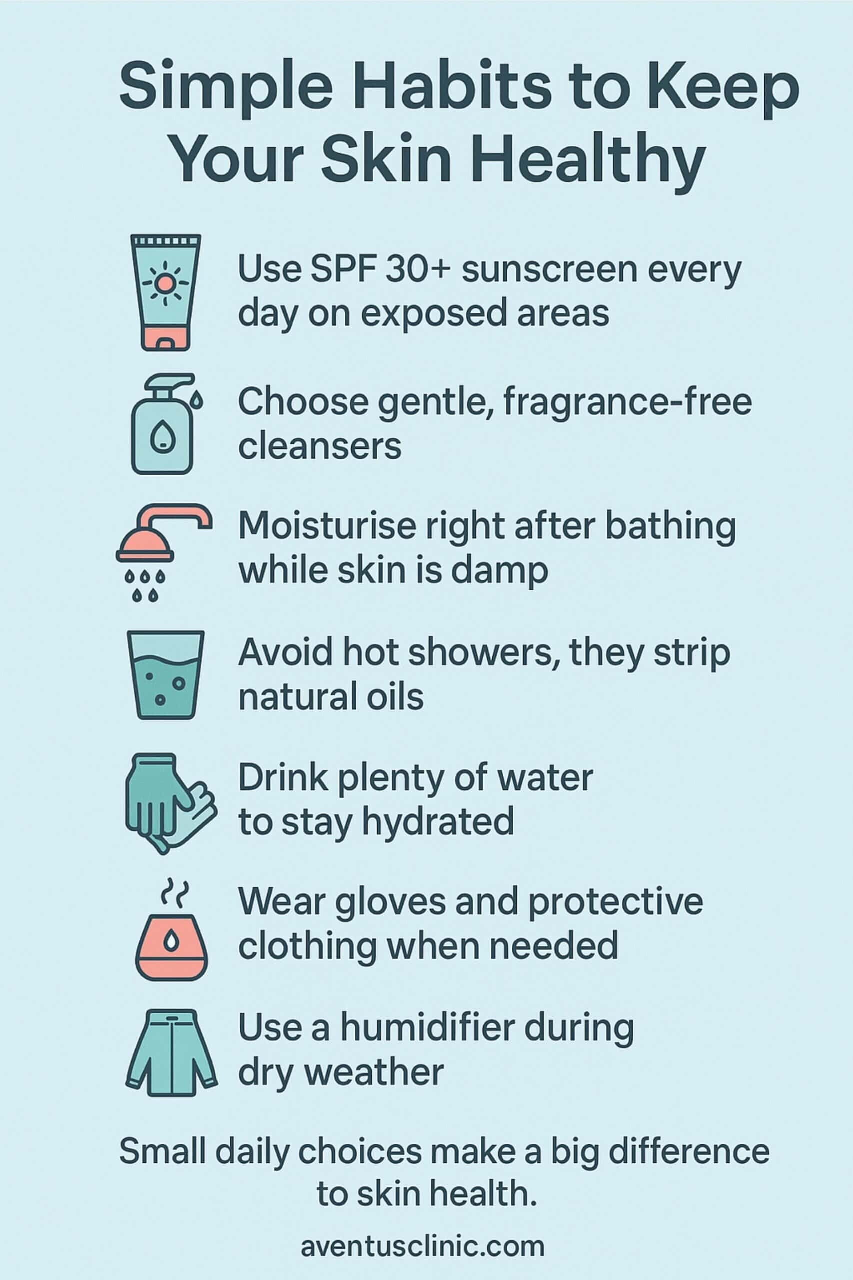 simple habits to keep your skin healthy