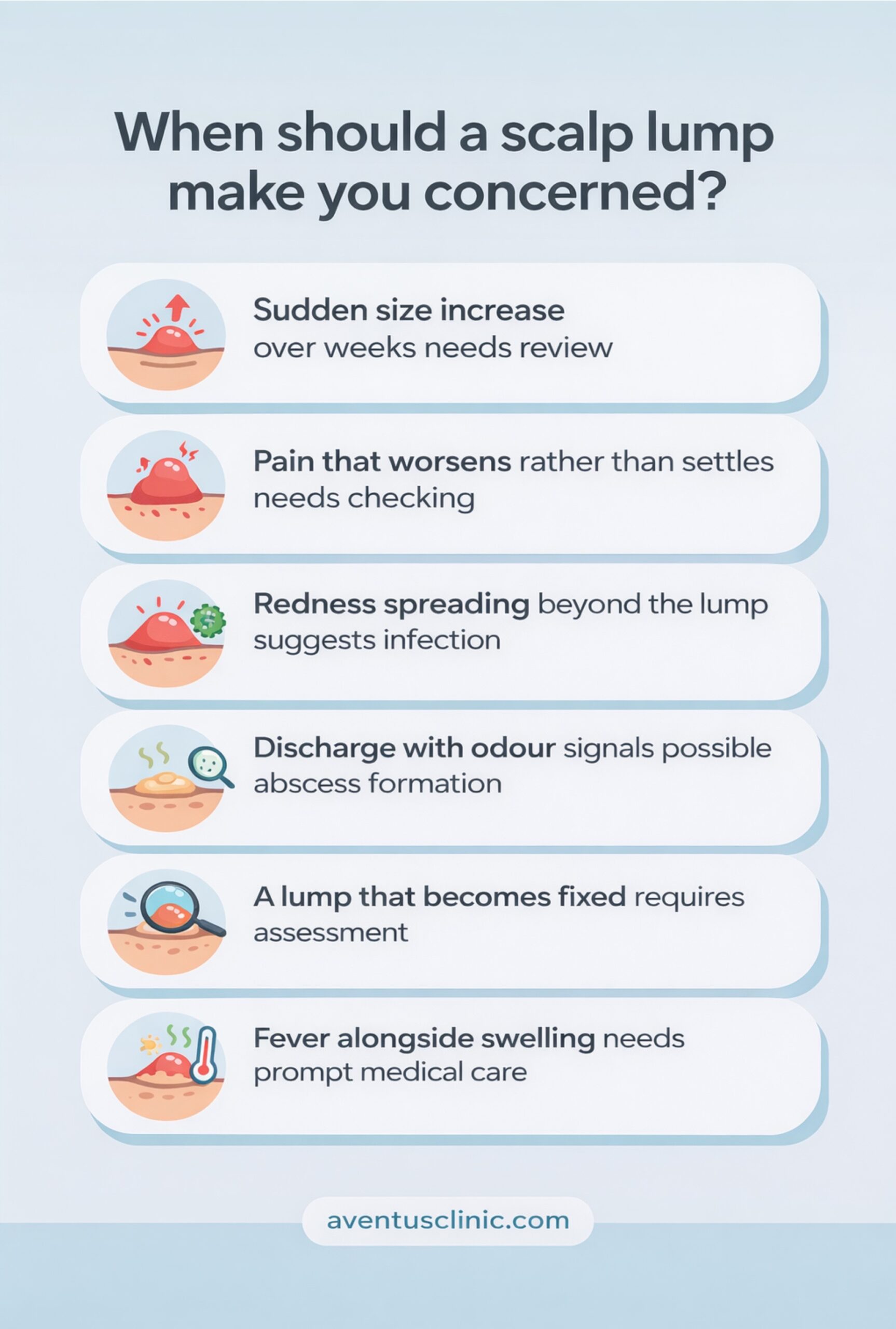 when should a scalp make you concerned