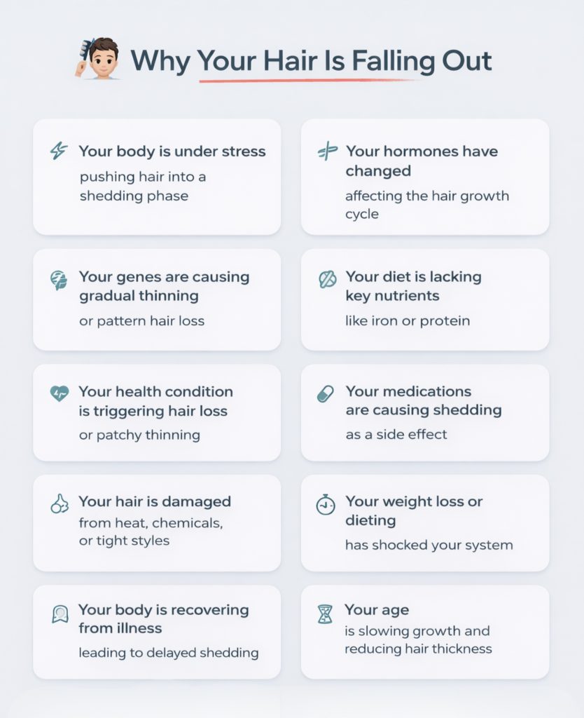 Why your hair is falling out