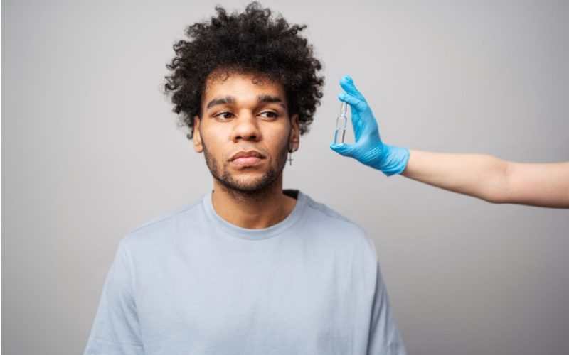 Hair transplant for afro hair