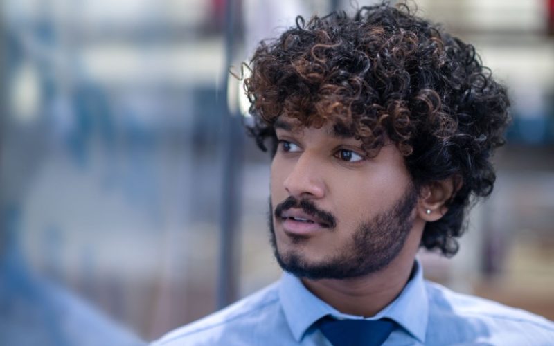 Hair transplant for curly hair